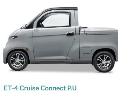 ET-4 Cruise Connect P.U pickup mobility scooter
